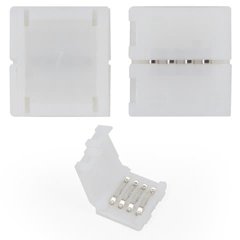 Прямой 4-контактный коннектор соединения RGB светодиодных лент SMD5050