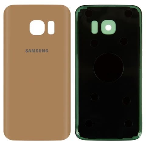 Задняя крышка Samsung SM-G930 Galaxy S7, золотистая, Original (PRC) | корпус, панель аккумулятора, АКБ, батареи