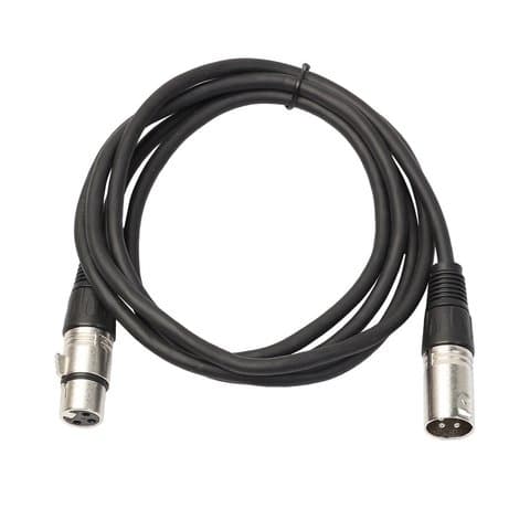 Соединительный 3-контактный кабель передачи данных по DMX512-протоколу, male+female-разъем