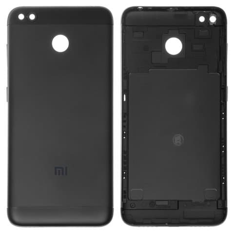 Задняя крышка Xiaomi Redmi 4X, черная, Original (PRC) | корпус, панель аккумулятора, АКБ, батареи