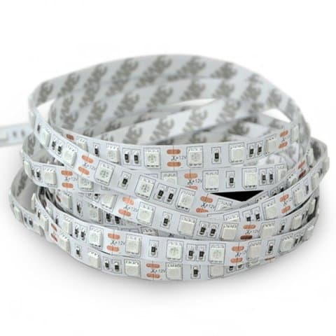 Светодиодная лента SMD5050 (ультрафиолет, 300 светодиодов, 12 В DC, 5 м, IP20)