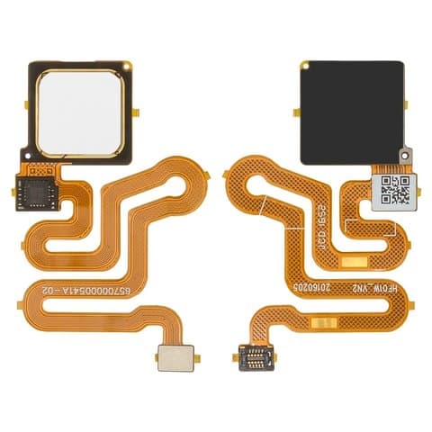 Шлейф Huawei P9, EVA-L09, EVA-L19, EVA-L29, для сканера отпечатка пальца (Touch ID), білий, Ceramic White, Original (PRC)
