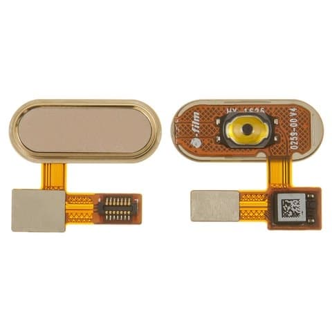 Шлейф Xiaomi Redmi Pro, кнопки меню, золотистий, Original (PRC)