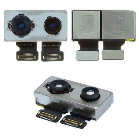 Камера Apple iPhone 8 Plus, основная, с разборки, 12MP + 12MP