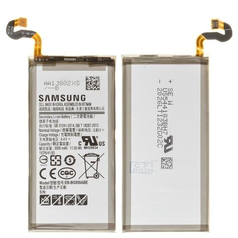 Акумулятор Samsung SM-G950 Galaxy S8, EB-BG950ABA, EB-BG950ABE, Original (PRC) | 3-12 міс. гарантії | АКБ, батарея, аккумулятор