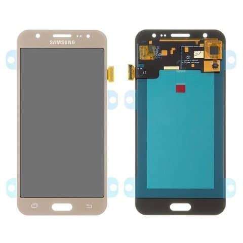 Дисплей Samsung SM-J500 Galaxy J5, золотистий | з тачскріном | High Copy, OLED | дисплейный модуль, экран