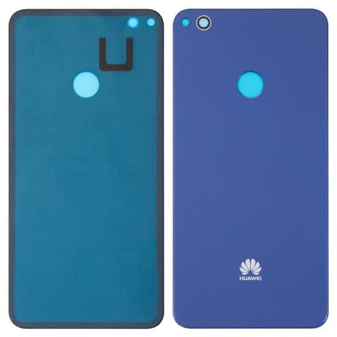 Задняя крышка Huawei GR3 (2017), Honor 8 Lite, Nova Lite (2016), P8 Lite (2017), PRA-LA1, PRA-LX2, PRA-LX1, PRA-LX3, синяя, лого Huawei, Original (PRC) | корпус, панель аккумулятора, АКБ, батареи