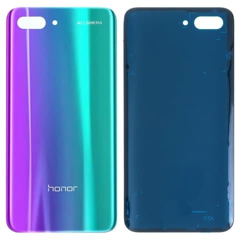 Задняя крышка Huawei Honor 10, COL-L29, COL-L29D, зеленая, фиолетовая, Phantom Green, Original (PRC) | корпус, панель аккумулятора, АКБ, батареи