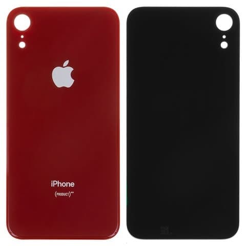 Задня панель Apple iPhone XR, червона, потрібно знімати скло камери, small hole, Original (PRC) | корпус, крышка аккумулятора, АКБ, батареи