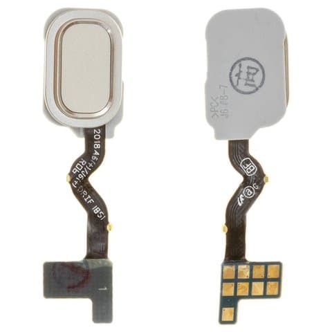 Шлейф Samsung SM-J600 Galaxy J6, сканера отпечатка пальца (Touch ID), золотистий, Original (PRC)