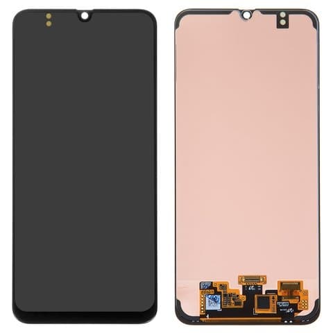 Дисплей Samsung SM-M215 Galaxy M21, SM-M305 Galaxy M30, SM-M307 Galaxy M30s, SM-M315 Galaxy M31, чорний | з тачскріном | Original (PRC), AMOLED | дисплейный модуль, экран