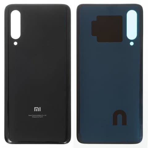 Задняя крышка Xiaomi Mi 9, M1902F1G, черная, Piano Black, Original (PRC) | корпус, панель аккумулятора, АКБ, батареи