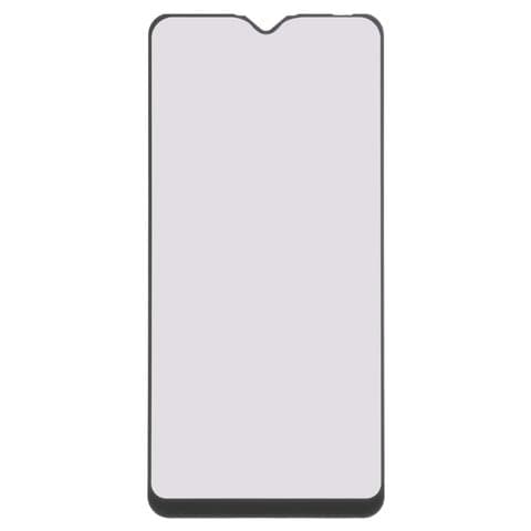 Закаленное защитное стекло Samsung SM-A105 Galaxy A10, SM-A107 Galaxy A10s, SM-M017 Galaxy M01s, SM-M105 Galaxy M10, совместимо с чехлом, черное, Full Glue (клей по всей площади стекла)