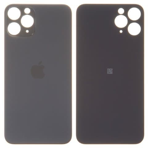 Задня панель Apple iPhone 11 Pro, сіра, Matte Space Gray, не потрібно знімати скло камери, big hole, Original (PRC) | корпус, крышка аккумулятора, АКБ, батареи