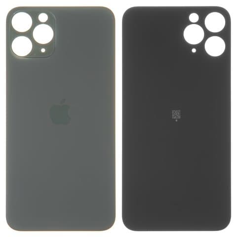 Задня панель Apple iPhone 11 Pro Max, сіра, Matte Space Gray, не потрібно знімати скло камери, big hole, Original (PRC) | корпус, крышка аккумулятора, АКБ, батареи