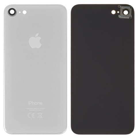 Задня панель Apple iPhone 8, біла, із склом камери, Original (PRC) | корпус, крышка аккумулятора, АКБ, батареи