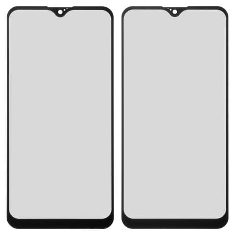 Стекло дисплея Xiaomi Redmi 8, Redmi 8A, M1908C3IC, MZB8255IN, M1908C3IG, M1908C3IH, MZB8458IN, M1908C3KG, M1908C3KH, черное | стекло тачскрина