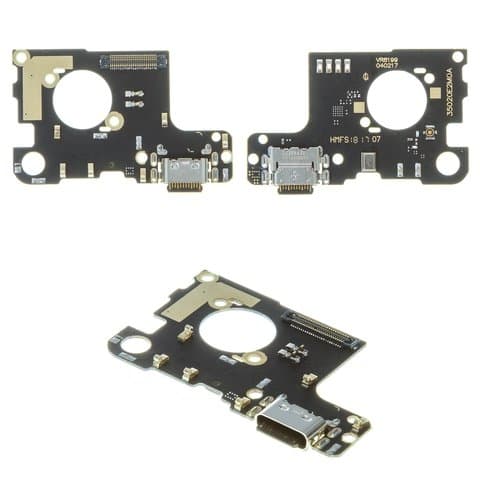 Плата зарядки Xiaomi Mi 8 SE, M1805E2A, шлейф коннектора зарядки, с микрофоном, High Copy