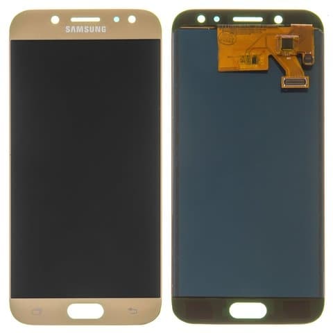 Дисплей Samsung SM-J530 Galaxy J5 (2017), золотистий | з тачскріном | High Copy, IPS | дисплейный модуль, экран