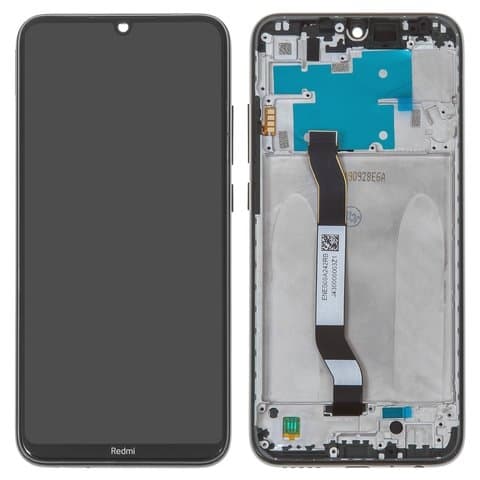 Дисплей Xiaomi Redmi Note 8, M1908C3JH, M1908C3JG, M1908C3JI, чорний | з тачскріном | в передній панелі | Original (PRC) | дисплейный модуль, экран