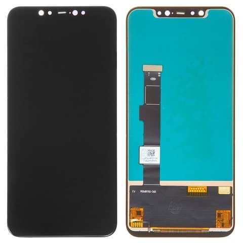 Дисплей Xiaomi Mi 8, M1803E1A, чорний | з тачскріном | High Copy, IPS | дисплейный модуль, экран