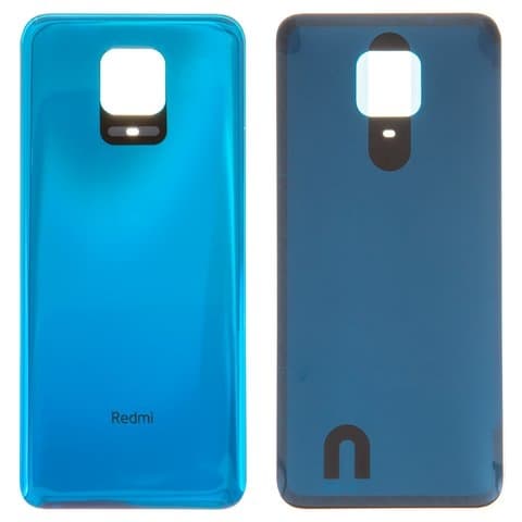 Задняя крышка Xiaomi Redmi Note 9S, Redmi Note 9 Pro, Redmi Note 9 Pro Max, M2003J6A1G, M2003J6B2G, синяя, Aurora Blue, Original (PRC) | корпус, панель аккумулятора, АКБ, батареи