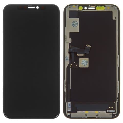 Дисплей Apple iPhone 11 Pro, чорний | з тачскріном | Original (реновація) | дисплейный модуль, экран