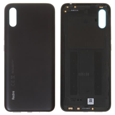 Задняя крышка Xiaomi Redmi 9A, M2006C3LG, M2006C3LI, M2006C3LC, Redmi 9AT, M2006C3LVG, серая, Granite Gray, Original (PRC) | корпус, панель аккумулятора, АКБ, батареи