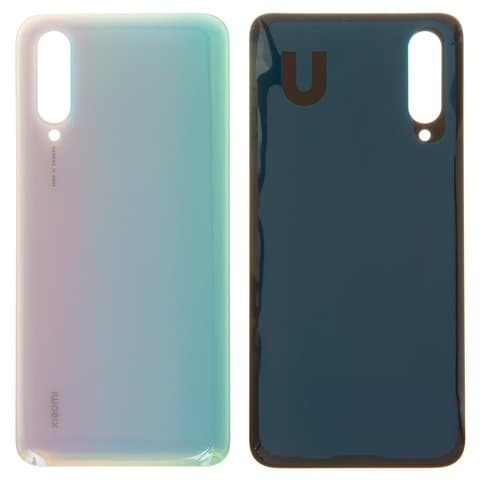 Задняя крышка Xiaomi Mi 9 Lite, M1904F3BG, белая, Pearl White, Original (PRC) | корпус, панель аккумулятора, АКБ, батареи