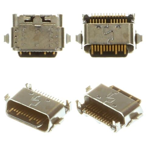 Коннектор зарядки Motorola Moto G6, Moto G6 Plus, XT1925, XT1926, Type-C, (гнездо, разъем, слот)