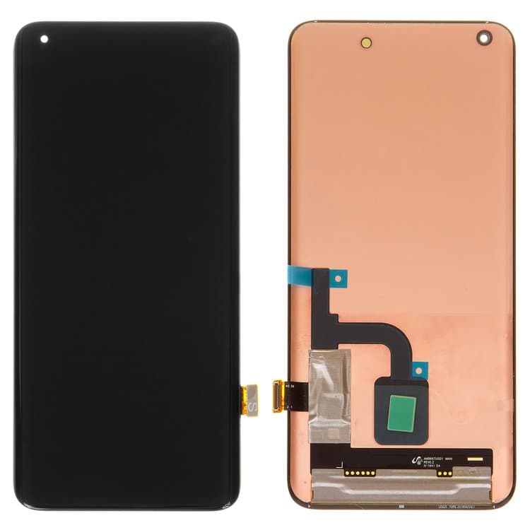Дисплей Xiaomi Mi 10, Mi 10 Pro, M2001J1G, M2001J2G, M2001J2I, чорний | з тачскріном | Original (PRC) | дисплейный модуль, экран