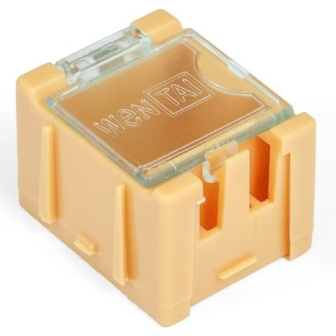 Кассетница наборная WENTAI, желтая 31 x 25 x 22 мм (1 шт.)