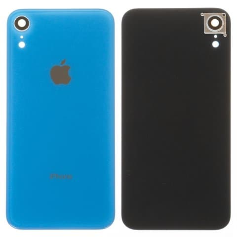 Задня панель Apple iPhone XR, блакитна, із склом камери, Original (PRC) | корпус, крышка аккумулятора, АКБ, батареи