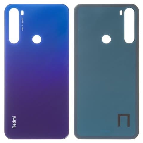 Задняя крышка Xiaomi Redmi Note 8T, M1908C3XG, синяя, Starscape Blue, Original (PRC) | корпус, панель аккумулятора, АКБ, батареи