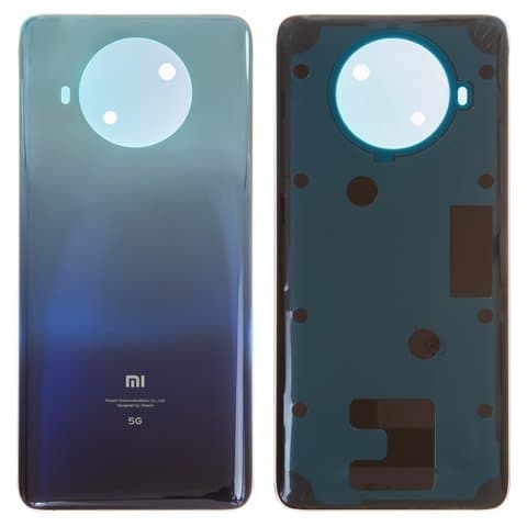 Задняя крышка Xiaomi Mi 10T Lite 5G, M2007J17G, синяя, Atlantic Blue, Original (PRC) | корпус, панель аккумулятора, АКБ, батареи