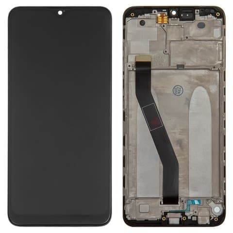 Дисплей Xiaomi Redmi 8, Redmi 8A, M1908C3IC, MZB8255IN, M1908C3IG, M1908C3IH, MZB8458IN, M1908C3KG, M1908C3KH, чорний | з тачскріном | в передній панелі | High Copy | дисплейный модуль, экран