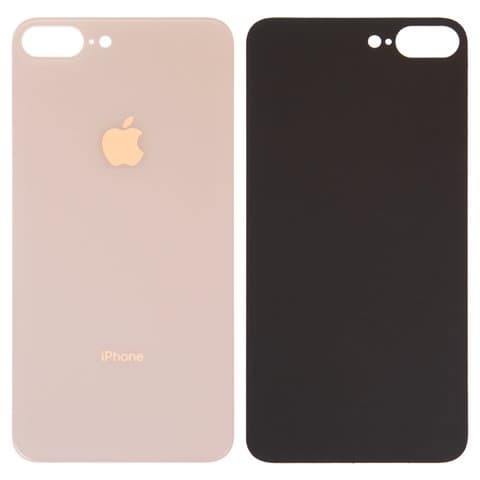 Задня панель Apple iPhone 8 Plus, золотиста, не потрібно знімати скло камери, big hole, Original (PRC) | корпус, крышка аккумулятора, АКБ, батареи