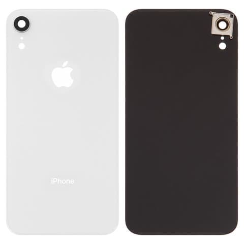 Задня панель Apple iPhone XR, біла, із склом камери, Original (PRC) | корпус, крышка аккумулятора, АКБ, батареи