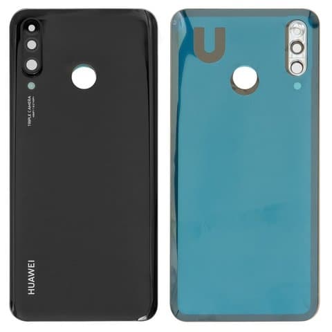 Задняя крышка Huawei P30 Lite, Nova 4e, черная, со стеклом камеры, Original (PRC) | корпус, панель аккумулятора, АКБ, батареи