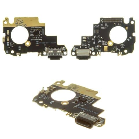 Плата зарядки Xiaomi Mi 9, M1902F1G, шлейф коннектора зарядки, High Copy