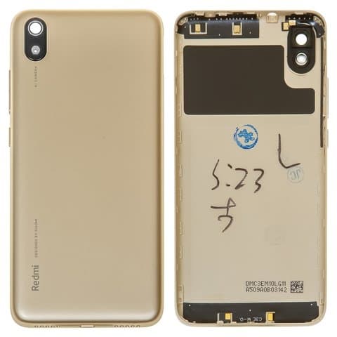 Задняя крышка Xiaomi Redmi 7A, MZB7995IN, M1903C3EG, M1903C3EH, M1903C3EI, золотистая, Original (PRC) | корпус, панель аккумулятора, АКБ, батареи