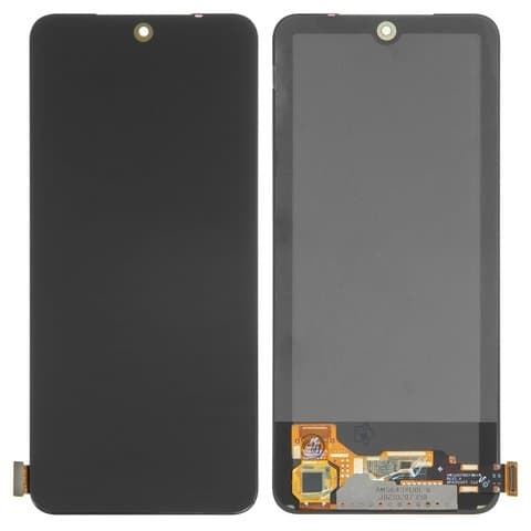 Дисплей Xiaomi Poco M5s, 2207117BPG, Redmi Note 10, M2101K7AG, M2101K7AI, Redmi Note 10S, M2101K7BG, M2101K7BI, M2101K7BL, M2101K7BNY, 2207117BPG, чорний | з тачскріном | High Copy, OLED | дисплейный модуль, экран