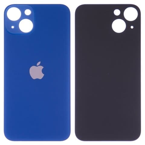 Задня панель Apple iPhone 13, синя, потрібно знімати скло камери, small hole, Original (PRC) | корпус, крышка аккумулятора, АКБ, батареи