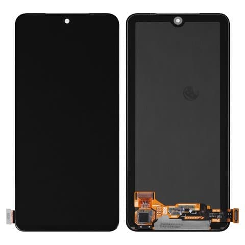 Дисплей Xiaomi Poco M5s, 2207117BPG, Redmi Note 10, M2101K7AG, M2101K7AI, Redmi Note 10S, M2101K7BG, M2101K7BI, M2101K7BL, M2101K7BNY, чорний | з тачскріном | Original (PRC), Super AMOLED | дисплейный модуль, экран