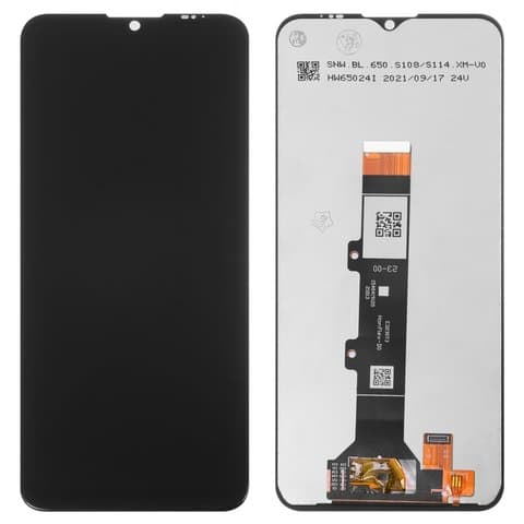 Дисплей Motorola Moto G10, XT2127, XT2127-2, чорний | з тачскріном | Original (PRC) | дисплейный модуль, экран