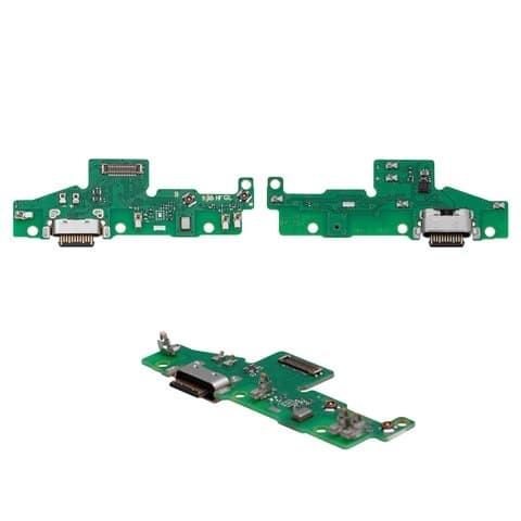 Плата зарядки Motorola Moto G60, XT2135-2, PANB0001IN, PANB0013IN, PANB0015IN, шлейф коннектора зарядки, с микрофоном, High Copy