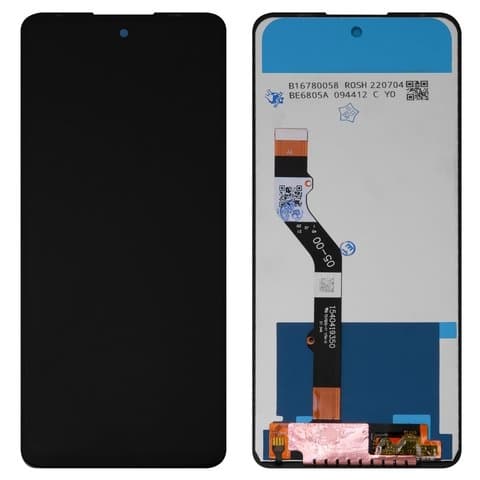 Дисплей Motorola Moto G40 Fusion, PANV0001IN, PANV0005IN, PANV0009IN, Moto G60, XT2135-2, PANB0001IN, PANB0013IN, PANB0015IN, G60S, XT2133-2, чорний | з тачскріном | High Copy | дисплейный модуль, экран