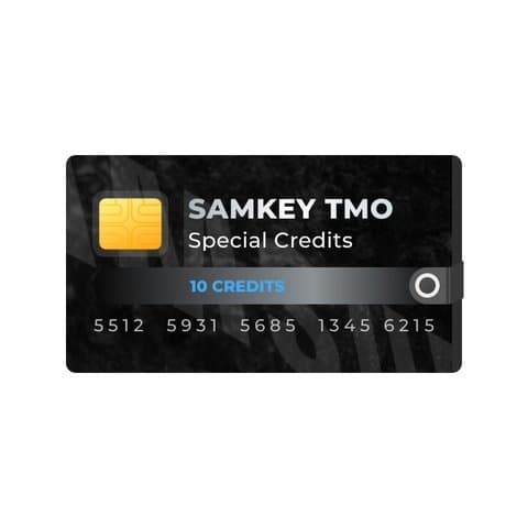 Специальные кредиты Samkey TMO (10 кредитов)