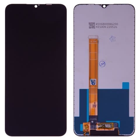 Дисплей Realme C21Y, RMX3261, RMX3263, C25Y, RMX3265, RMX3268, RMX3269, чорний | з тачскріном | High Copy | дисплейный модуль, экран