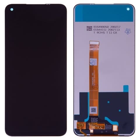 Дисплей Realme 6, RMX2001, чорний | з тачскріном | High Copy | дисплейный модуль, экран
